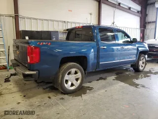 2018 Chevrolet Silverado 1500 LTZ with VIN 3GCUKSEC9JG520446, listed as a Copart auction lot 45528395 with 62,463 mi miles and Salvage Title. Bid and sale history available at carsss.com. Image 3.