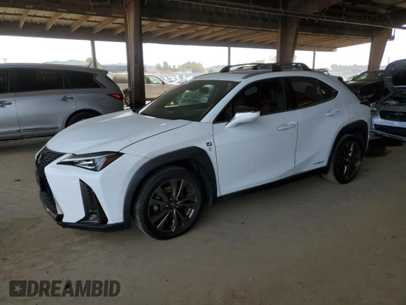 2019 Lexus UX 250h with VIN JTHU9JBH1K2004421, listed as a Copart auction lot 46573225 with 141,781 mi miles and Non repairable. Bid and sale history available at DreamBid. Image 1.