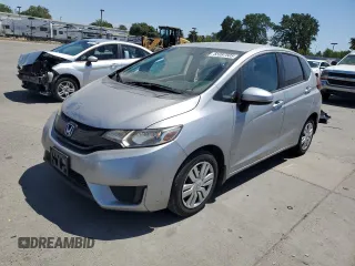 2017 Honda Fit LX z VIN JHMGK5H57HS023344, wystawiony jako Copart lot #55997505 z przebiegiem 97 278 mil mil oraz Szkoda całkowita • Salvage title. Historia ofert i sprzedaży dostępna na DreamBid. Obrazek 1.