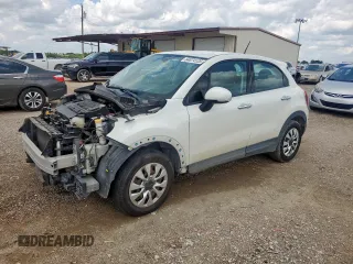 2017 FIAT 500X Pop with VIN ZFBCFXAH0HP602900, listed as a Copart auction lot 64074135 with 106,098 mi miles and Salvage title. Bid and sale history available at DreamBid. Image 1.