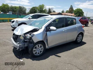 2013 Toyota Yaris L with VIN JTDKTUD35DD545377, listed as a Copart auction lot 62337885 with 149,433 mi miles and Salvage title. Bid and sale history available at DreamBid. Image 1.
