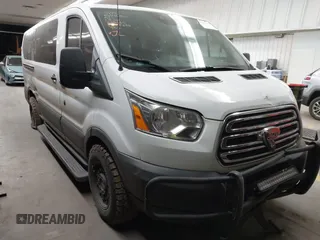 2019 Ford Transit Passenger XL with VIN 1FBZX2YM6KKA75786, listed as a IAAI auction lot 41712050 with 120,238 mi miles. Bid and sale history available at carsss.com. Image 1.