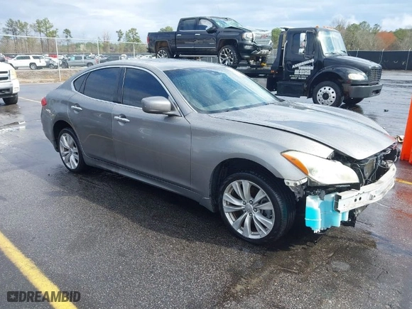 2011 Infiniti M37 with VIN JN1BY1AR7BM375807, listed as a IAAI auction lot 41716432 with 167,343 mi miles. Bid and sale history available at carsss.com. Image 1.