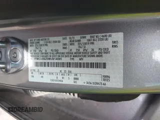 2021 Ford Escape SE Hybrid with VIN 1FMCU0BZ0MUB14085, listed as a IAAI auction lot 41942529 with 34,889 mi miles and . Bid and sale history available at DreamBid. Image 9.