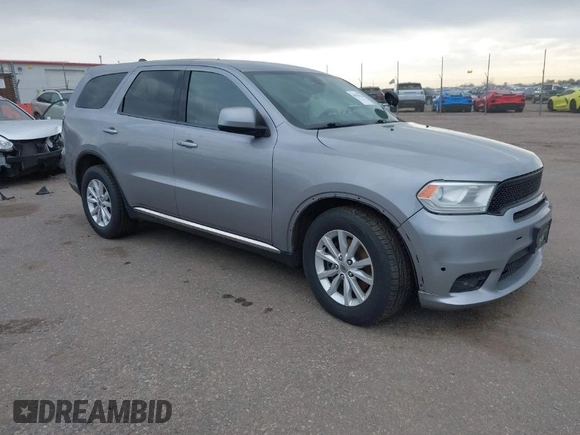 2019 Dodge Durango Special Service with VIN 1C4SDJFT5KC765078, listed as a IAAI auction lot 41976314 with 89,165 mi miles and . Bid and sale history available at carsss.com. Image 1.