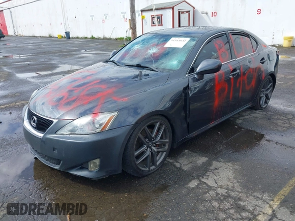 2006 Lexus IS 250 with VIN JTHCK262162000032, listed as a IAAI auction lot 41945033 with 253,622 mi miles and . Bid and sale history available at DreamBid. Image 17.