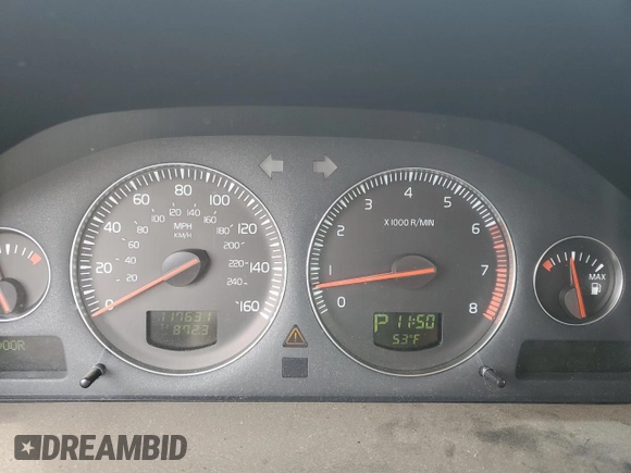 2005 Volvo S60 с VIN YV1RS592652462152, выставлен на аукционе Copart как лот 51055495 с пробегом 117 631 миль миль и Списание • Salvage title. История ставок и продаж доступна на DreamBid. Изображение 9.