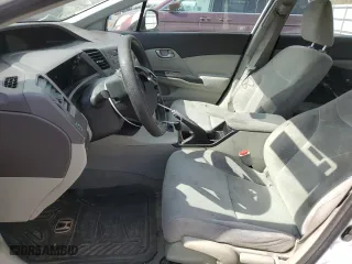 2012 Honda Civic Sdn LX with VIN 2HGFB2F51CH315104, listed as a Copart auction lot 53058015 with 157,617 mi miles and Salvage Title. Bid and sale history available at carsss.com. Image 7.