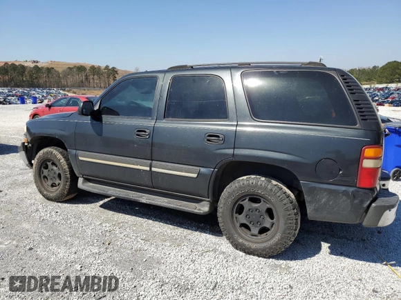 2004 Chevrolet Tahoe LS z VIN 1GNEC13Z04R220177, wystawiony jako Copart lot #48406255 z przebiegiem 215 167 mil mil oraz Szkoda całkowita • Salvage title. Historia ofert i sprzedaży dostępna na DreamBid. Obrazek 2.