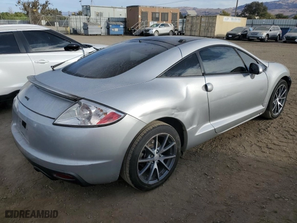 2012 Mitsubishi Eclipse GT with VIN 4A31K3DT2CE005824, listed as a Copart auction lot 78547094 with 62,919 mi miles and Clean Title. Bid and sale history available at carsss.com. Image 3.