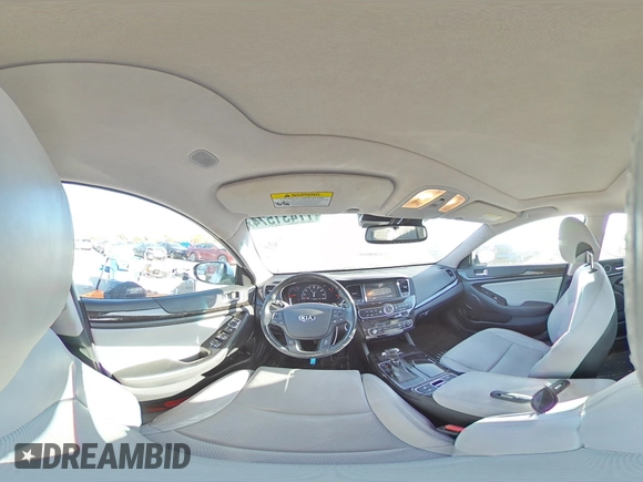 2014 Kia Cadenza Limited with VIN KNALN4D73E5166548, listed as a Copart auction lot 77431574 with 96,322 mi miles and Salvage Title. Bid and sale history available at carsss.com. Image 13.