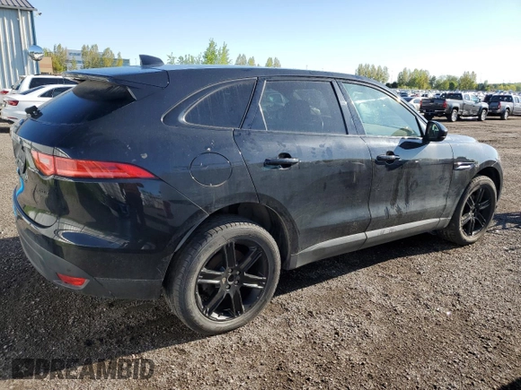 2018 Jaguar F-Pace 20d Premium with VIN SADCJ2FN4JA263097, listed as a Copart auction lot 54491515 with 214,297 mi miles and Clean title. Bid and sale history available at DreamBid. Image 3.