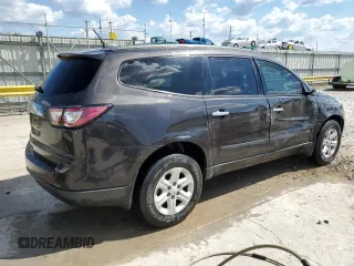 2017 Chevrolet Traverse LS with VIN 1GNKRFED3HJ134530, listed as a Copart auction lot 72185844 with 82,427 mi miles and Salvage Title. Bid and sale history available at DreamBid. Image 3.