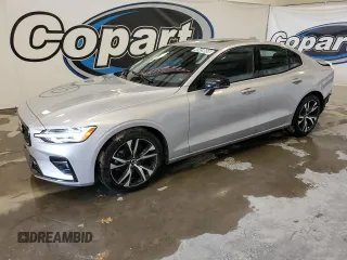 2024 Volvo S60 Core Dark Theme with VIN 7JRL12FK8RG322759, listed as a Copart auction lot 49459665 with 16,500 mi miles and Clean Title. Bid and sale history available at carsss.com. Image 1.