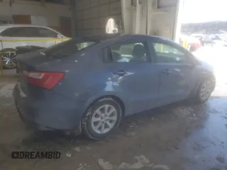 2016 Kia Rio LX with VIN KNADM4A31G6680582, listed as a Copart auction lot 46137275 with 162,608 mi miles and Salvage Title. Bid and sale history available at carsss.com. Image 3.