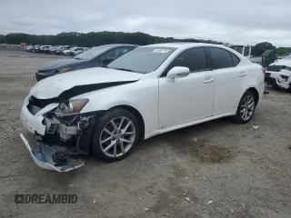 2013 Lexus IS 250 with VIN JTHCF5C22D5063811, listed as a Copart auction lot 61062115 with 154,854 mi miles and Clean title. Bid and sale history available at DreamBid. Image 1.