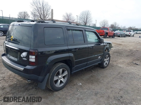 2016 Jeep Patriot High Altitude Edition with VIN 1C4NJRFB7GD789654, listed as a IAAI auction lot 41800088 with 47,739 mi miles. Bid and sale history available at carsss.com. Image 4.