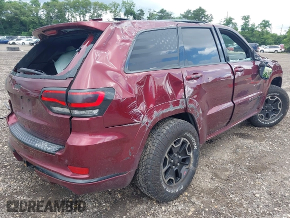 2016 Jeep Grand Cherokee Overland with VIN 1C4RJFCG0GC406160, listed as a IAAI auction lot 42716239 with 95,420 mi miles and . Bid and sale history available at DreamBid. Image 4.