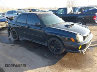 2003 Subaru Impreza WRX с VIN JF1GD29603H507417, выставлен на аукционе IAAI как лот 41349184 с пробегом 157 056 миль миль и . История ставок и продаж доступна на DreamBid. Изображение 1.