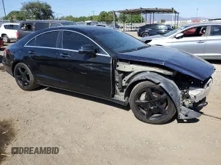 2012 Mercedes-Benz CLS 550 with VIN WDDLJ7DB3CA009455, listed as a Copart auction lot 58867835 with 122,400 mi miles and Clean title. Bid and sale history available at DreamBid. Image 4.
