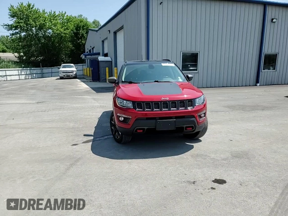 2020 Jeep Compass Trailhawk z VIN 3C4NJDDB5LT238584, wystawiony jako Copart lot #65119345 z przebiegiem 37 854 mil mil oraz Szkoda całkowita • Salvage title. Historia ofert i sprzedaży dostępna na DreamBid. Obrazek 15.