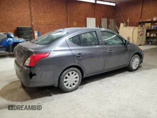 2015 Nissan Versa SV with VIN 3N1CN7AP4FL862333, listed as a Copart auction lot 52688375 with 213,707 mi miles and Salvage Title. Bid and sale history available at carsss.com. Image 3.