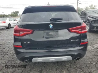 2019 BMW X3 sDrive30i with VIN 5UXTR7C55KLR44556, listed as a Copart auction lot 55632405 with 95,330 mi miles and Clean Title. Bid and sale history available at DreamBid. Image 6.