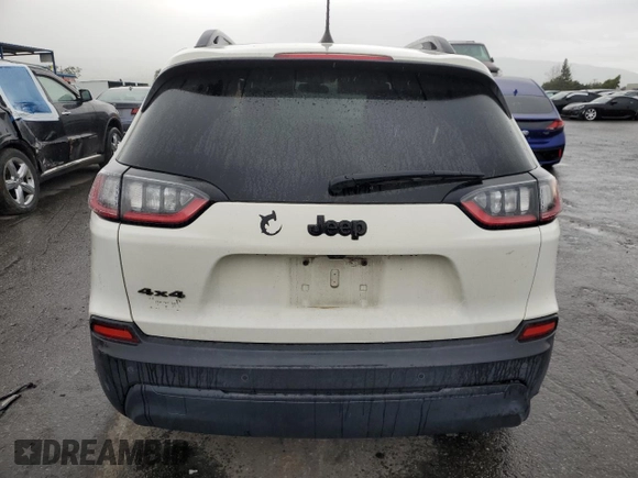 2019 Jeep Cherokee Latitude Plus with VIN 1C4PJMLB3KD365249, listed as a Copart auction lot 48335505 with 121,461 mi miles and Salvage Title. Bid and sale history available at carsss.com. Image 6.