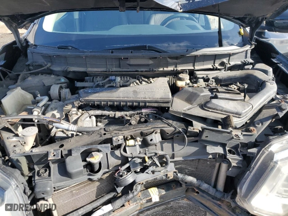 2017 Nissan Rogue SV with VIN 5N1AT2MVXHC820752, listed as a Copart auction lot 50964075 with 90,867 mi miles and Salvage Title. Bid and sale history available at carsss.com. Image 12.