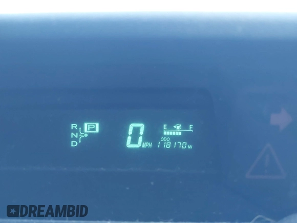 2008 Toyota Prius with VIN JTDKB20U983459524, listed as a IAAI auction lot 42142772 with 118,170 mi miles. Bid and sale history available at carsss.com. Image 7.