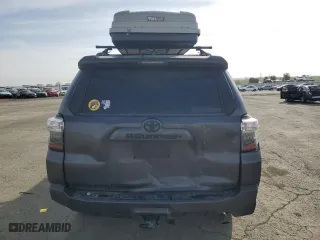 2017 Toyota 4Runner SR5 with VIN JTEZU5JR7H5149201, listed as a Copart auction lot 49825115 with 153,907 mi miles and Salvage Title. Bid and sale history available at carsss.com. Image 6.