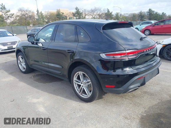 2023 Porsche Macan with VIN WP1AA2A58PLB16724, listed as a IAAI auction lot 41938233 with 19,660 mi miles. Bid and sale history available at carsss.com. Image 3.