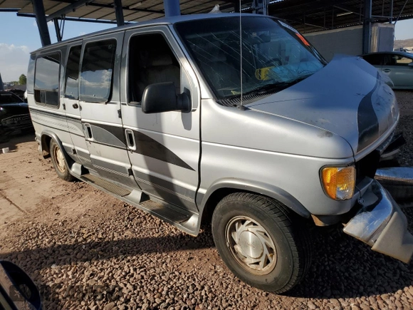 1994 Ford Econoline Cargo with VIN 1FDEE14NXRHB72789, listed as a Copart auction lot 76382554 with Not Provided miles and Salvage Title. Bid and sale history available at carsss.com. Image 4.