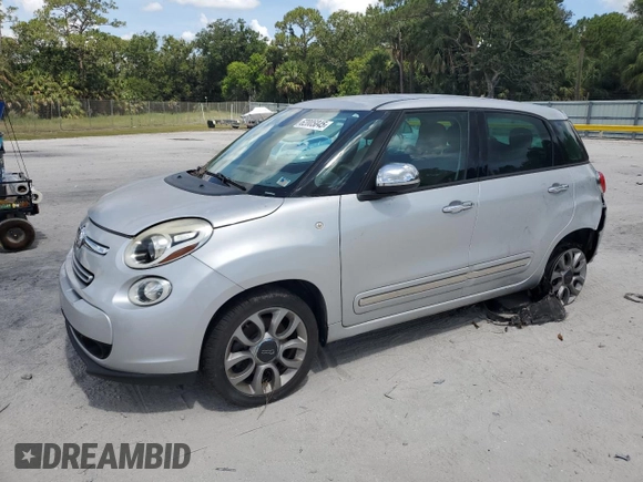 2014 FIAT 500L Lounge с VIN ZFBCFACH5EZ017479, выставлен на аукционе Copart как лот 62005845 с пробегом 46 158 миль миль и Чистый • Clean title. История ставок и продаж доступна на DreamBid. Изображение 1.