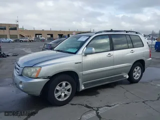 2002 Toyota Highlander with VIN JTEHF21A020049346, listed as a IAAI auction lot 41208521 with 128,834 mi miles. Bid and sale history available at carsss.com. Image 19.