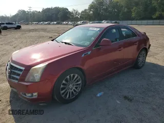 2011 Cadillac CTS Performance with VIN 1G6DJ5EY7B0168539, listed as a Copart auction lot 68835794 with 128,997 mi miles and Salvage Title. Bid and sale history available at carsss.com. Image 1.