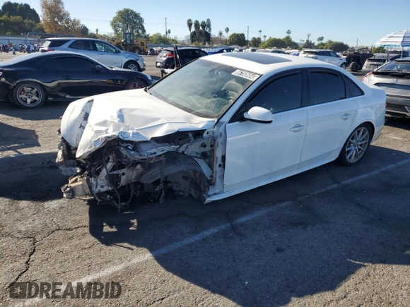 2016 Audi A4 Premium with VIN WAUAFAFL7GN014059, listed as a Copart auction lot 86750684 with 0 mi miles and Clean Title. Bid and sale history available at carsss.com. Image 1.