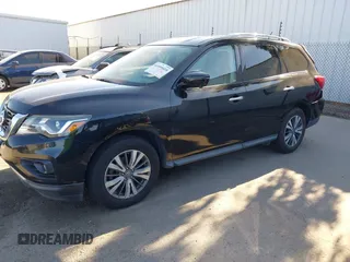 2018 Nissan Pathfinder S with VIN 5N1DR2MN6JC633381, listed as a IAAI auction lot 41999410 with 106,561 mi miles and . Bid and sale history available at DreamBid. Image 17.