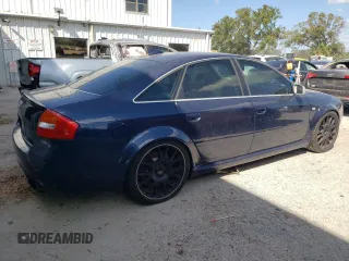 2003 Audi RS 6 with VIN WUAPV54B63N905412, listed as a Copart auction lot 76925444 with Not Provided miles and Salvage Title. Bid and sale history available at carsss.com. Image 3.
