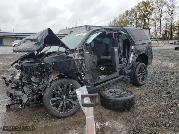 2023 Cadillac Escalade 4WD Sport Platinum with VIN 1GYS4GKL2PR266780, listed as a Copart auction lot 73116994 with 16,883 mi miles and Salvage Title. Bid and sale history available at carsss.com. Image 1.