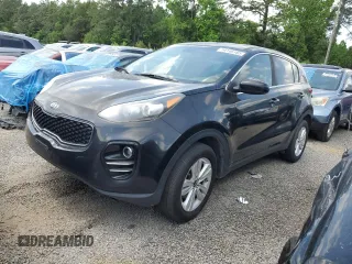 2017 Kia Sportage LX z VIN KNDPMCAC9H7159597, wystawiony jako Copart lot #54146185 z przebiegiem 217 062 mil mil oraz Czysty tytuł • Clean title. Historia ofert i sprzedaży dostępna na DreamBid. Obrazek 1.