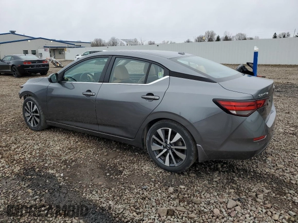 2021 Nissan Sentra SV with VIN 3N1AB8CV7MY242741, listed as a Copart auction lot 52522655 with 35,634 mi miles and Non repairable. Bid and sale history available at DreamBid. Image 2.