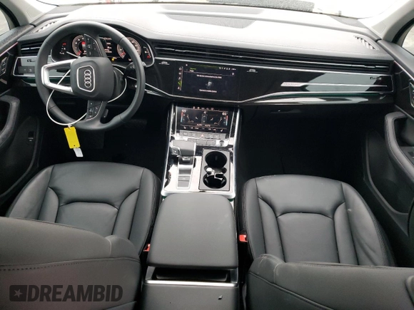 2024 Audi Q7 Premium Plus with VIN WA1LCBF79RD009185, listed as a Copart auction lot 85094024 with 4,448 mi miles and Salvage Title. Bid and sale history available at carsss.com. Image 8.