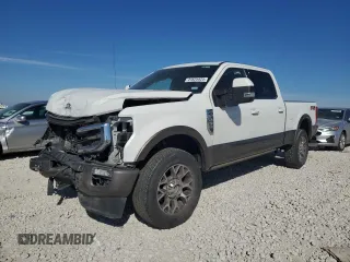 2021 Ford Super Duty F-250 SRW XL with VIN 1FT7W2BN8MEC26653, listed as a Copart auction lot 41825925 with 35,332 mi miles and Salvage Title. Bid and sale history available at carsss.com. Image 1.