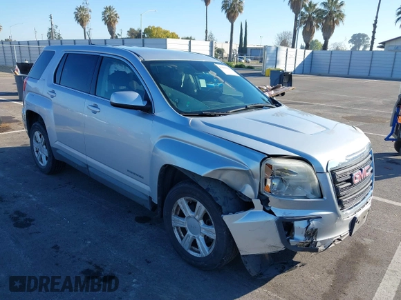 2016 GMC Terrain SLE with VIN 2GKALMEK7G6106318, listed as a IAAI auction lot 41881029 with 136,217 mi miles and . Bid and sale history available at DreamBid. Image 1.