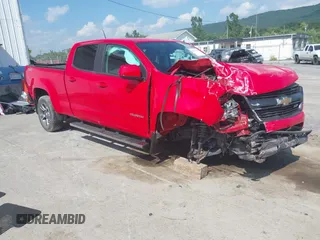 2015 Chevrolet Colorado 4WD Z71 with VIN 1GCGTCE37F1124442, listed as a IAAI auction lot 42710756 with 28,580 mi miles and . Bid and sale history available at DreamBid. Image 1.