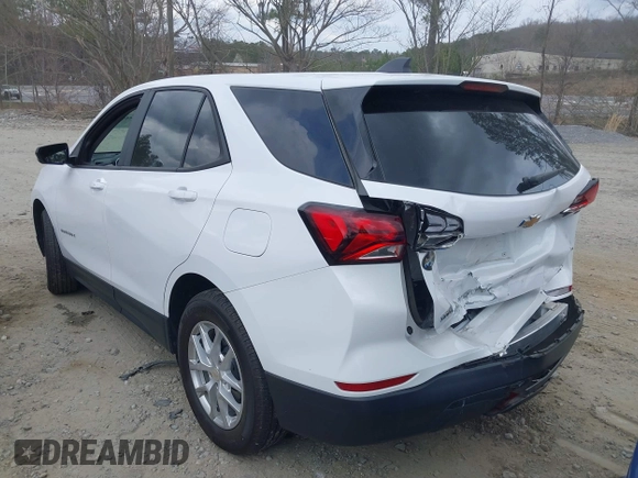 2023 Chevrolet Equinox LS z VIN 3GNAXHEG8PL144694, wystawiony jako IAAI lot #41756528 z przebiegiem 30 875 mil mil oraz . Historia ofert i sprzedaży dostępna na DreamBid. Obrazek 3.