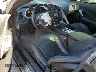 2016 Chevrolet Corvette Z06 1LZ with VIN 1G1YN2D64G5601805, listed as a Copart auction lot 88860495 with 56,787 mi miles and Salvage Title. Bid and sale history available at carsss.com. Image 8.