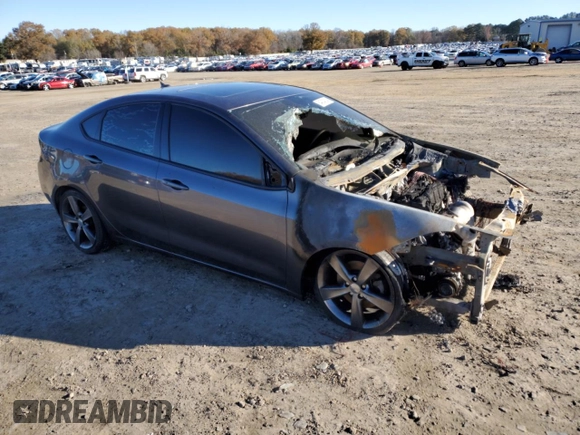 2016 Dodge Dart GT with VIN 1C3CDFEB2GD540181, listed as a Copart auction lot 84014314 with Not Provided miles and Salvage Title. Bid and sale history available at DreamBid. Image 4.