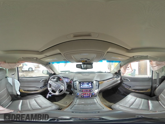 2015 GMC Yukon Denali with VIN 1GKS2CKJ1FR564002, listed as a Copart auction lot 45494045 with 108,310 mi miles and Salvage Title. Bid and sale history available at carsss.com. Image 15.